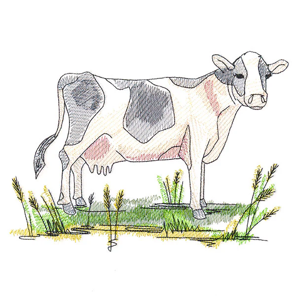Classic Country Cow - Image 2