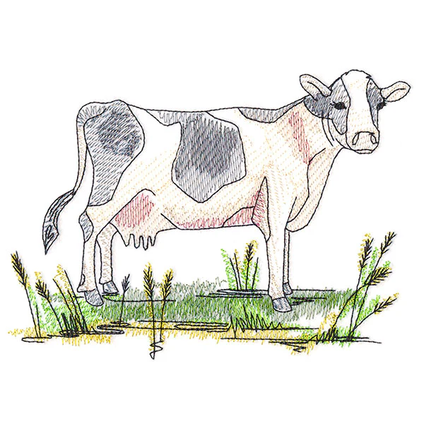 Classic Country Cow - Image 3