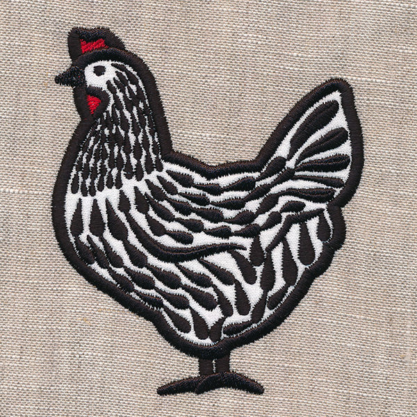 Classic Farmhouse Chicken (Applique) - Image 10