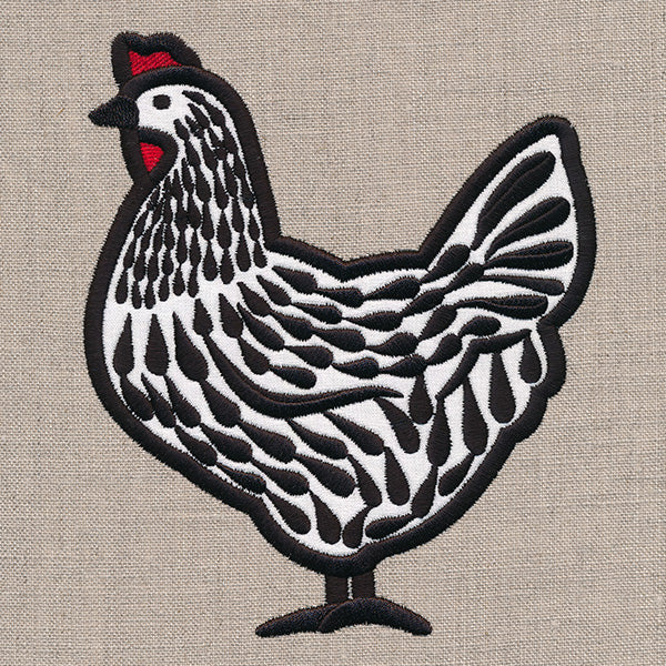 Classic Farmhouse Chicken (Applique) - Image 13