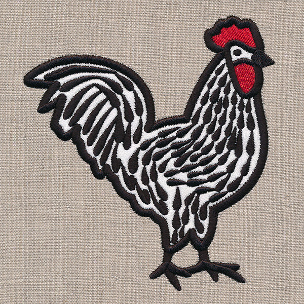 Classic Farmhouse Rooster (Applique) - Image 7