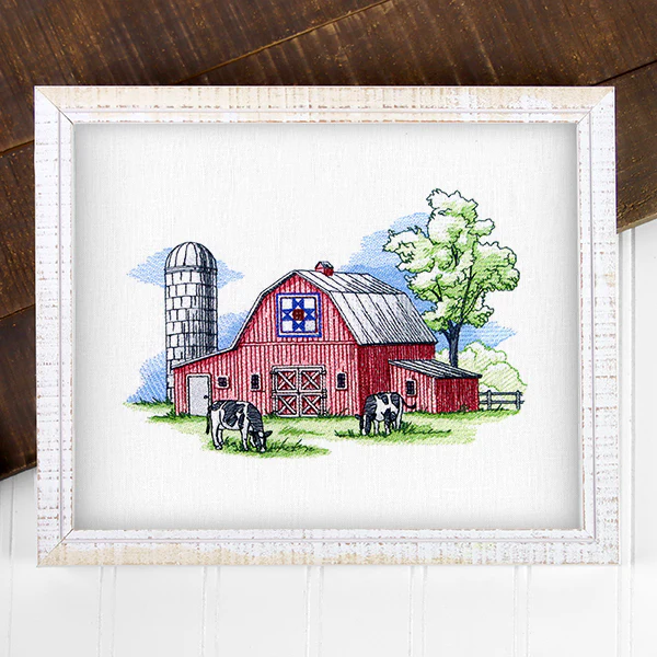 Classic Spring Barn Scene - Image 6