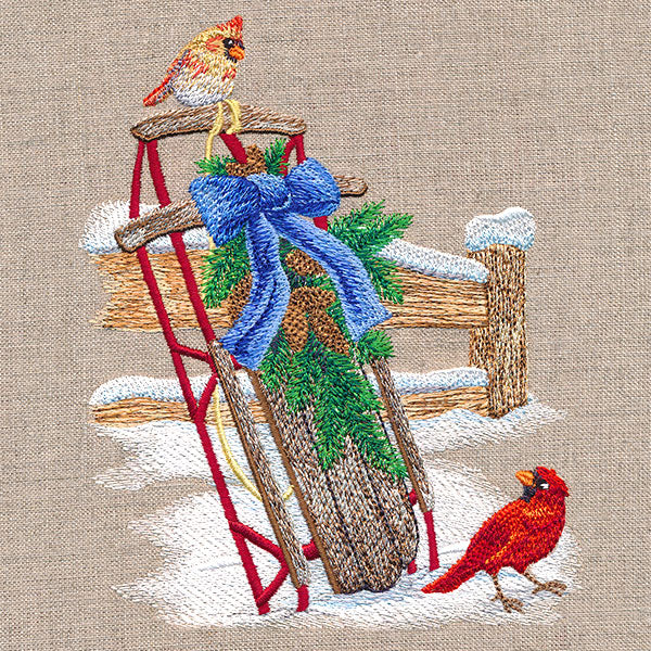 Classic Winter Sled - Image 5