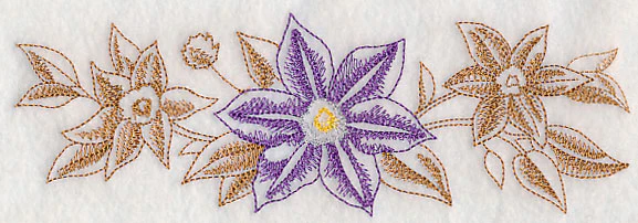 Clematis Border (Toile) - Image 3