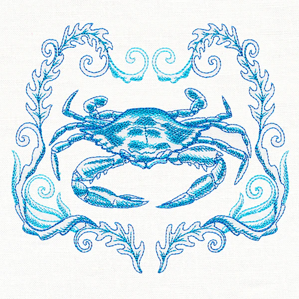 Coastal Crab Etching - Image 3