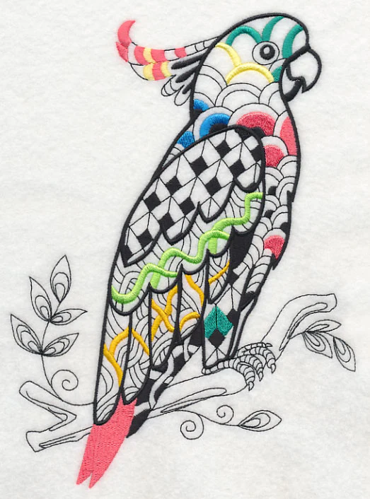 Cockatoo (Blackwork) - Image 5
