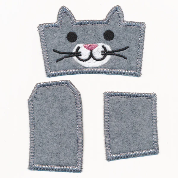 Coffee Cup Cozy - Cat (In-the-Hoop) - Image 5