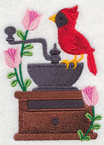 Coffee Grinder with Bird - Image 3