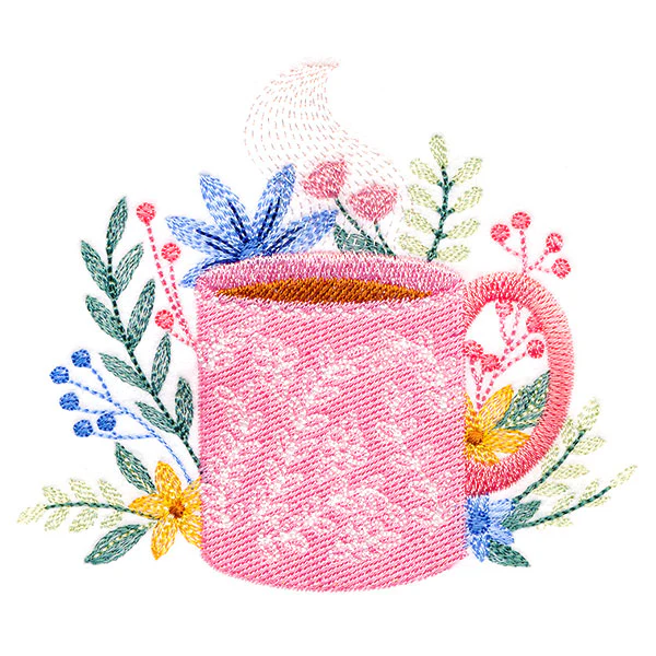 Coffee Time and Blooms - Image 7