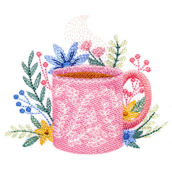 Coffee Time and Blooms - Image 9
