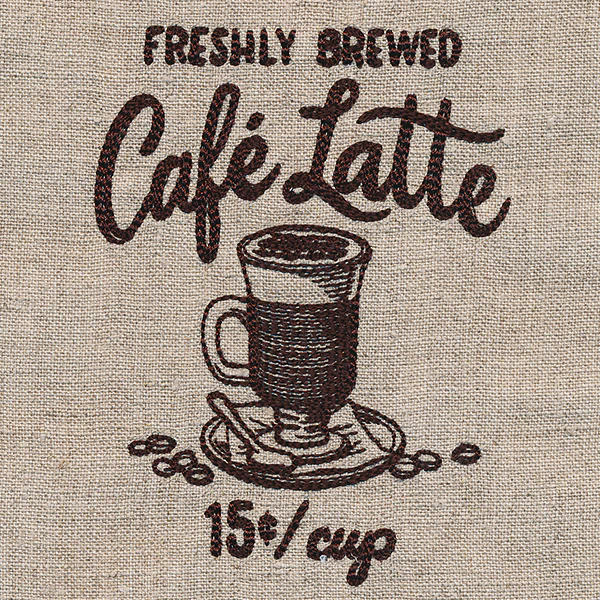 Coffeehouse Sign - Cafe Latte - Image 4