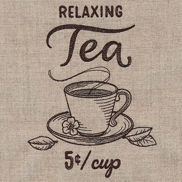 Coffeehouse Sign - Tea - Image 3