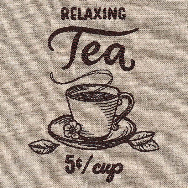 Coffeehouse Sign - Tea - Image 4