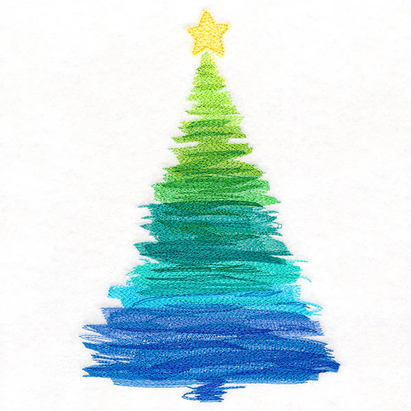 Color Splash Christmas Tree - Image 3