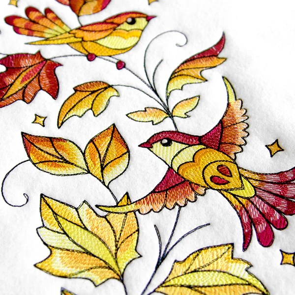 Color Theory Birds in Autumn - Image 4