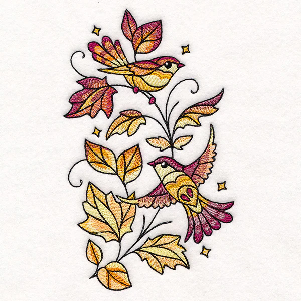 Color Theory Birds in Autumn - Image 7