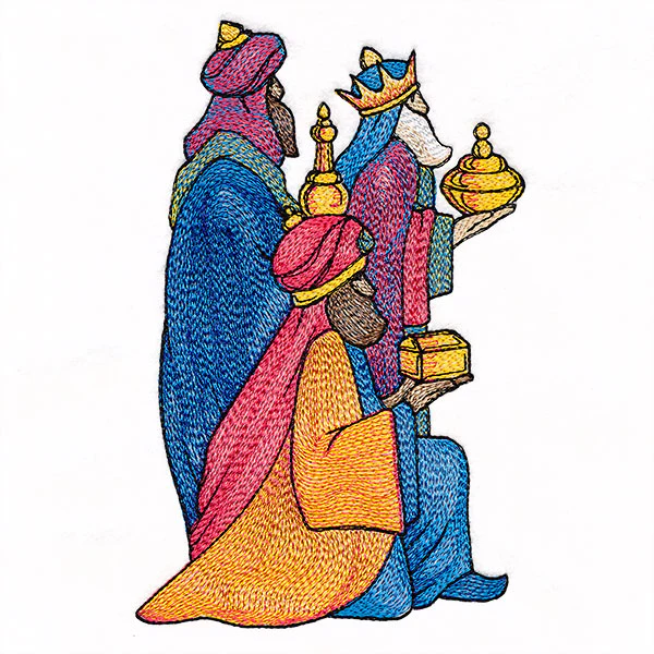 Color Theory Christmas Wisemen - Image 4