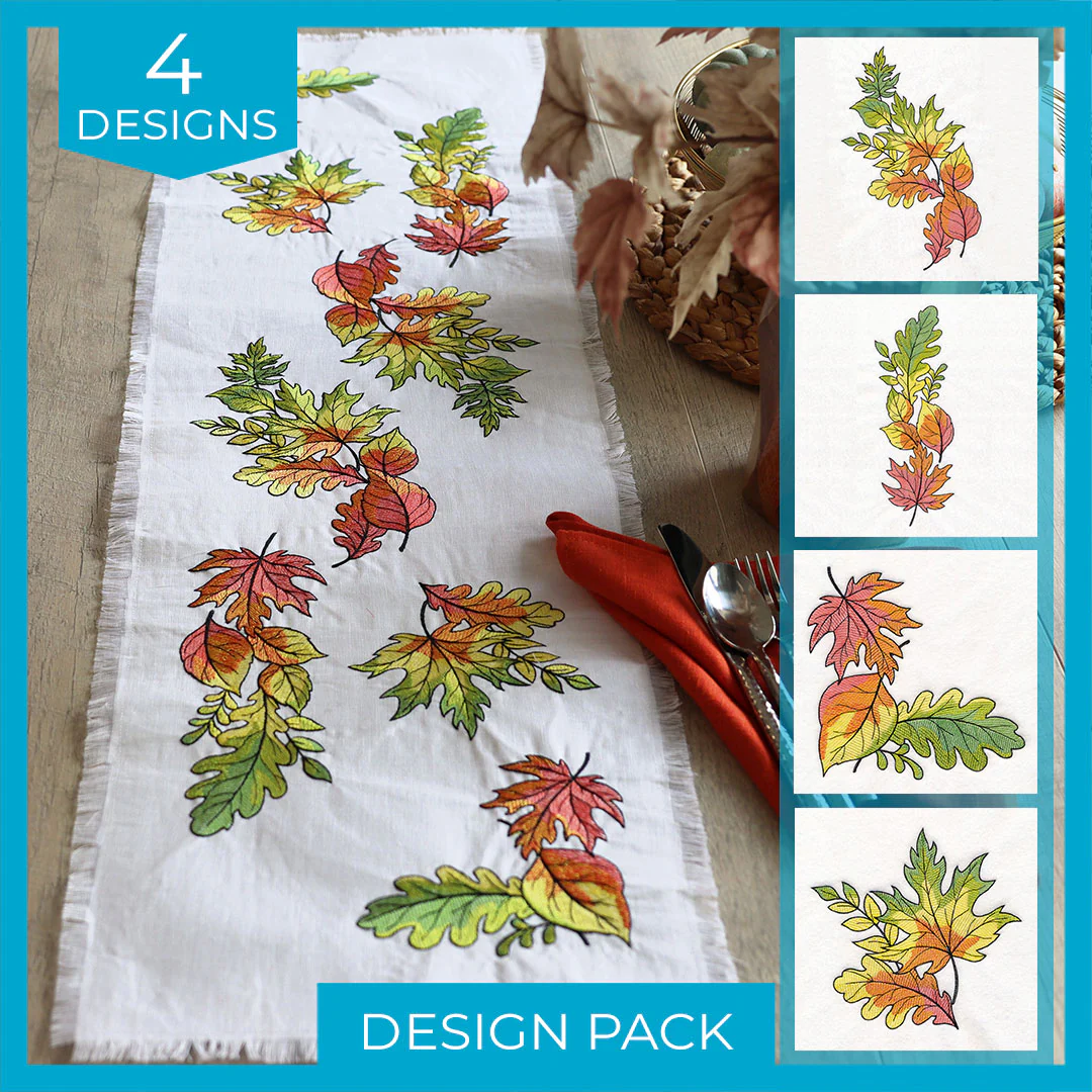 Color Theory Harvest Leaves Design Pack - Image 4