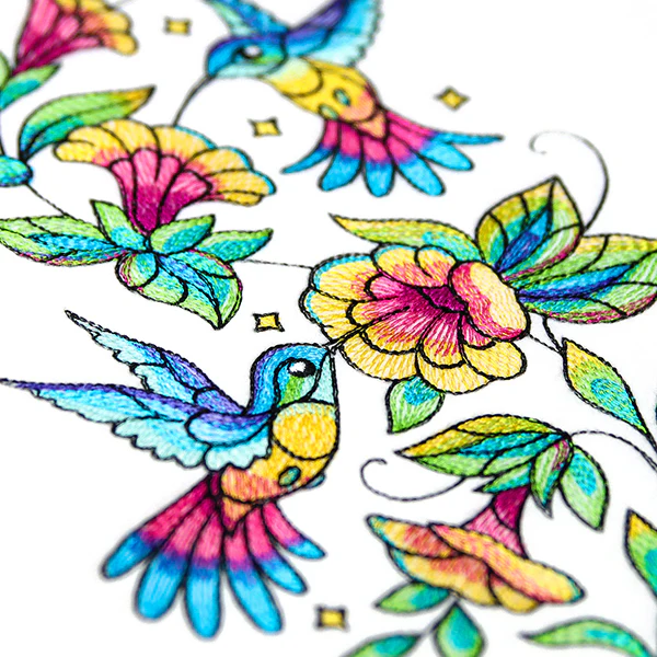 Color Theory Hummingbirds and Blooms - Image 6