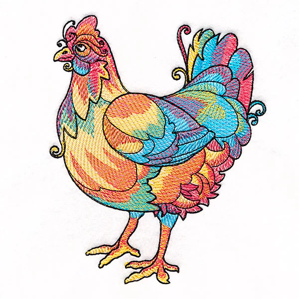 Color Theory Threads Hen - Image 4