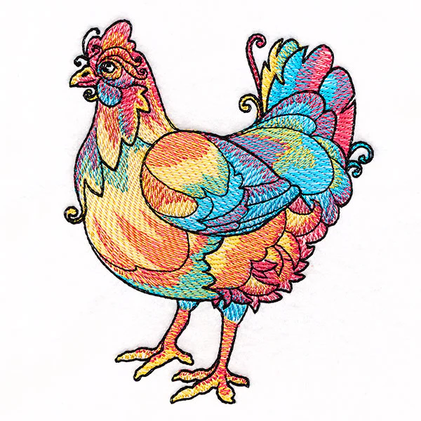 Color Theory Threads Hen - Image 7