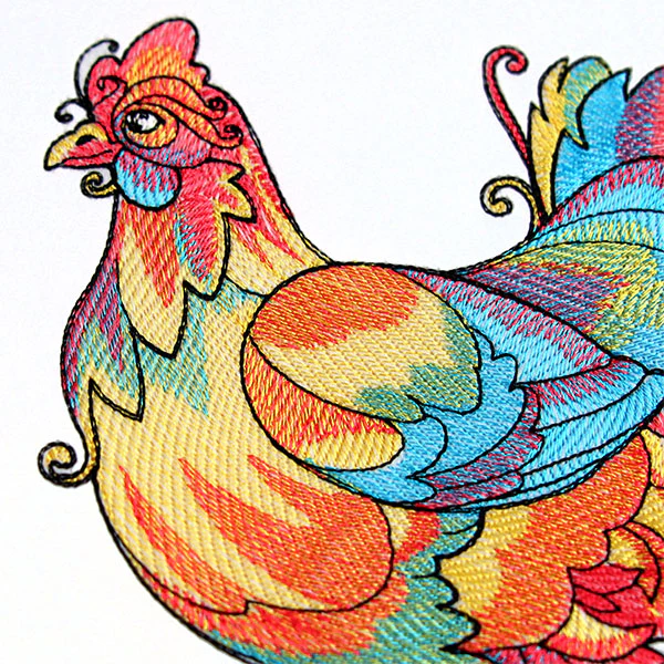 Color Theory Threads Hen - Image 9