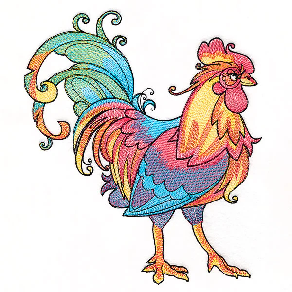 Color Theory Threads Rooster - Image 10