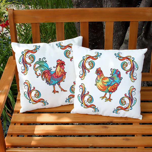 Color Theory Threads Rooster - Image 2