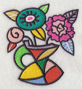 Colorful Cubist Bouquet - Image 4