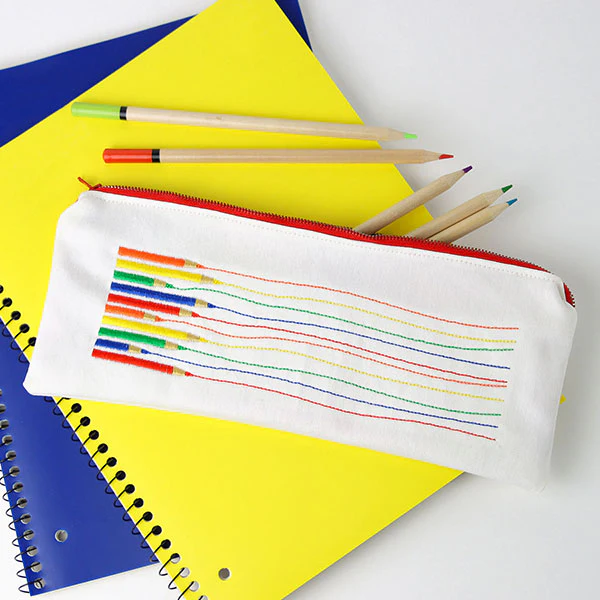 Colorful Pencil Border