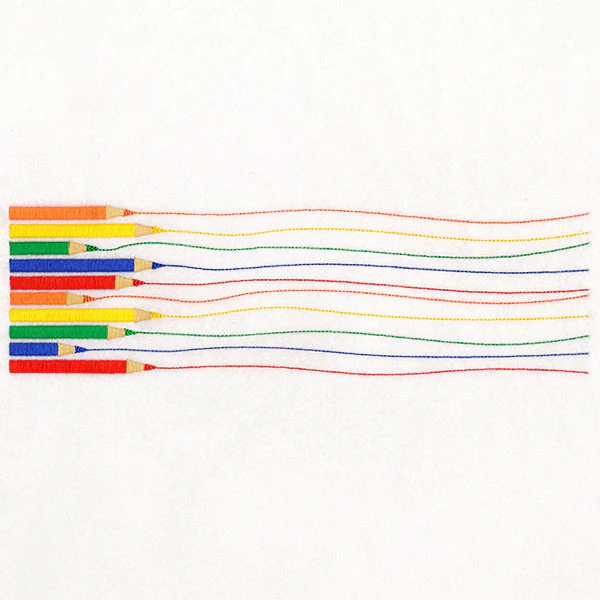Colorful Pencil Border - Image 10