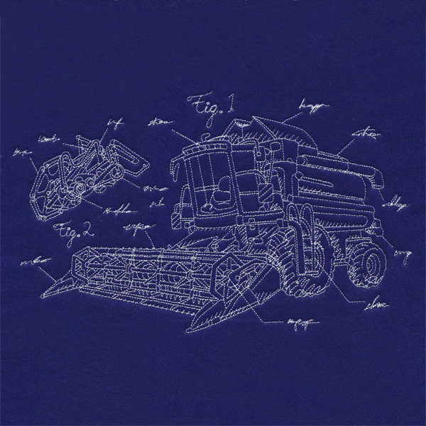 Combine Harvester Schematic - Image 5