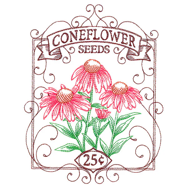 Coneflower Seed Packet - Image 3