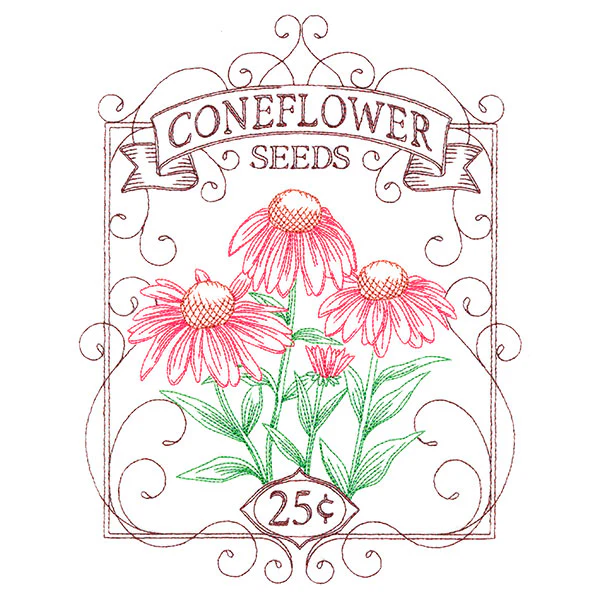 Coneflower Seed Packet - Image 4