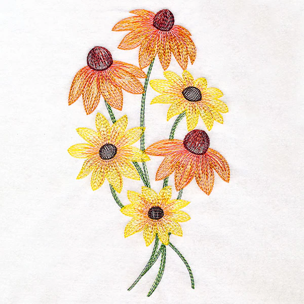 Coneflowers and Black-Eyed Susans Bouquet - Image 5