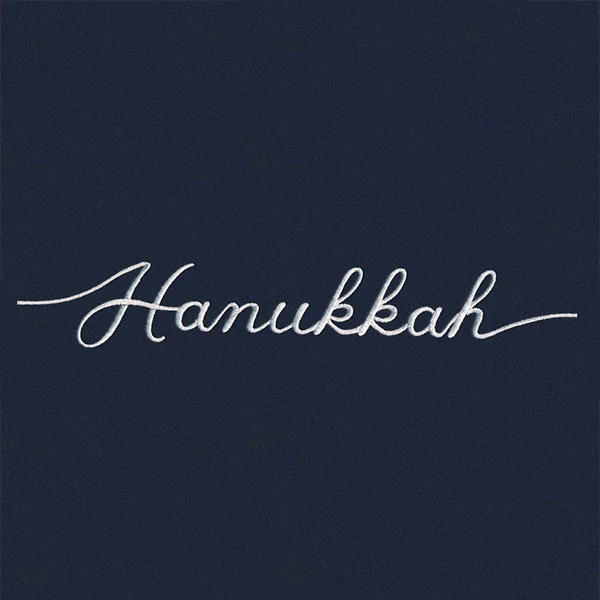 Continuous Holiday Joy Border - Hanukkah