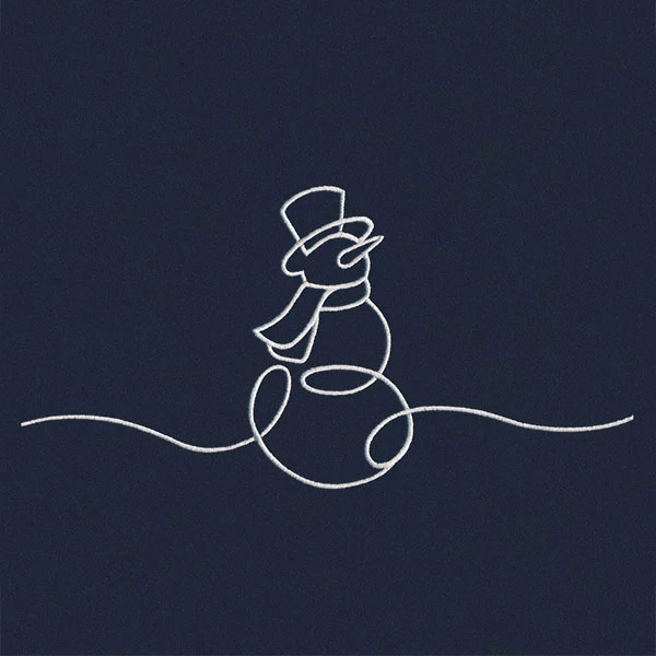Continuous Holiday Joy Border - Snowman - Image 5