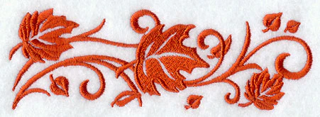 Cool and Crisp Leaf Border - Image 2