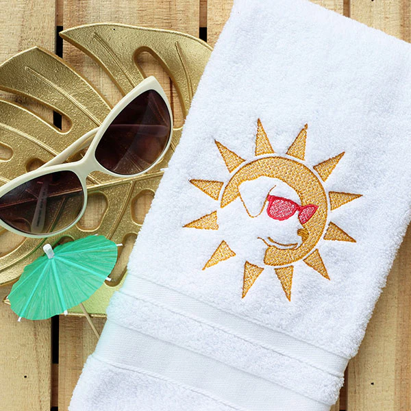 Cool Dog in the Sun (Embossed) - Image 2