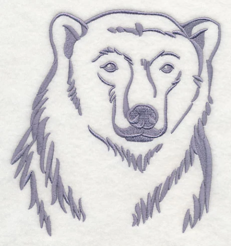 Cool Silhouette Polar Bear - Image 4