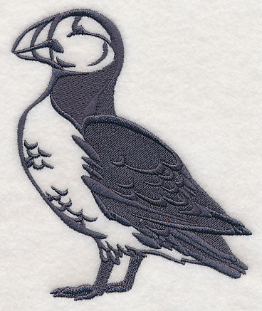 Cool Silhouette Puffin - Image 2