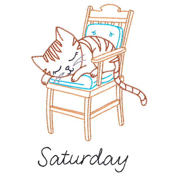 Cottage Kitty on Saturday (Vintage) - Image 5
