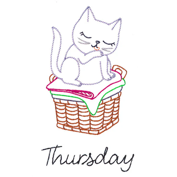 Cottage Kitty on Thursday (Vintage) - Image 3