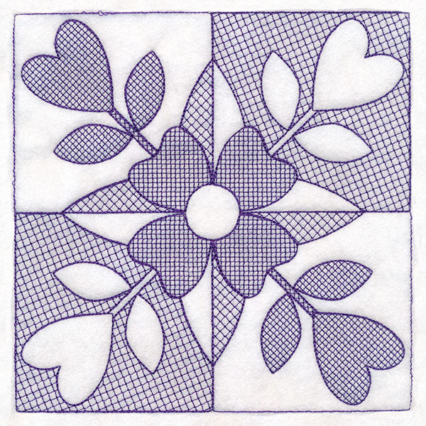 Cottage Nostalgia Quilting - Hearts (Trapunto) - Image 3