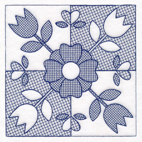 Cottage Nostalgia Quilting - Tulips (Trapunto) - Image 5