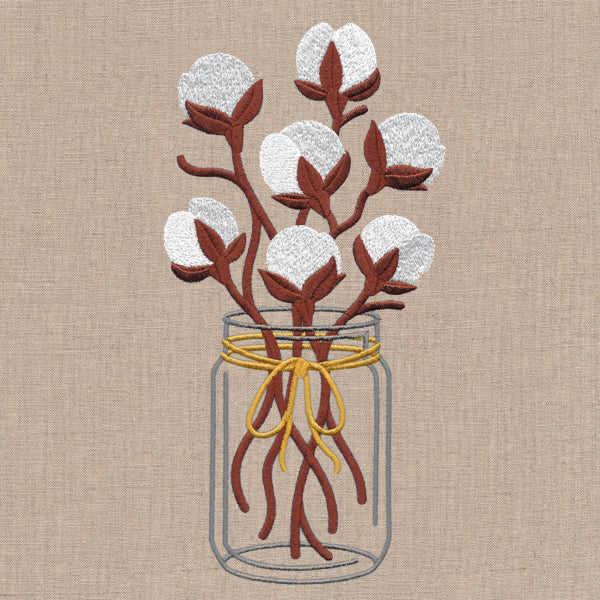 Cotton Stems Bouquet - Image 2