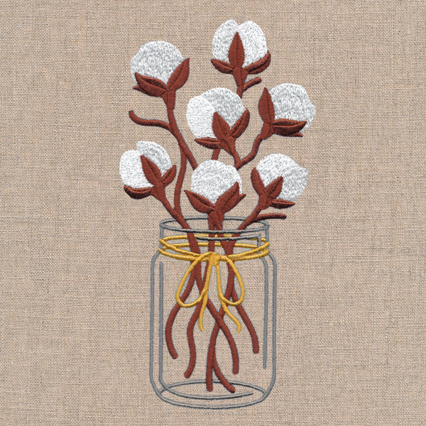 Cotton Stems Bouquet - Image 4