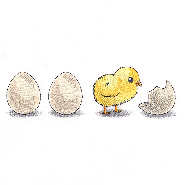 Counting Your Chickens Border - Image 4