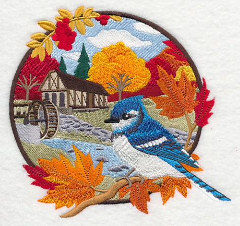 Country Autumn - Bluejay and Mill - Image 2