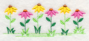 Country Charm Border - Coneflower - Image 5